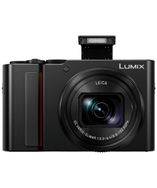 PANASONIC Lumix DC-TZ202 LEICA Digitalkamera Schwarz , 15x opt. Zoom, TFT-LC, WLAN
