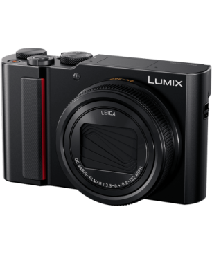 PANASONIC Lumix DC-TZ202 LEICA Digitalkamera Schwarz , 15x opt. Zoom, TFT-LC, WLAN