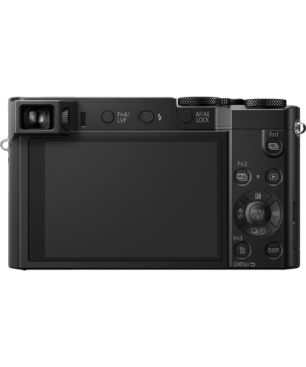 PANASONIC Lumix DMC-TZ101 LEICA Digitalkamera Schwarz , 10x opt. Zoom, LCD-Display
