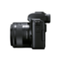 CANON Canon EOS M50 MK II Kit + Tasche und 16GB Speicherkarte Systemkamera mit Objektiv 15-45mm