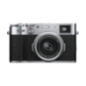 FUJIFILM X100V Kompaktkamera Silber, Festbrennweite opt. Zoom, LC, WLAN