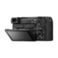SONY Alpha 6400 Kit (ILCE-6400L) Systemkamera mit Objektiv 16-50 mm , 7,6 cm Display Touchscreen, WLAN