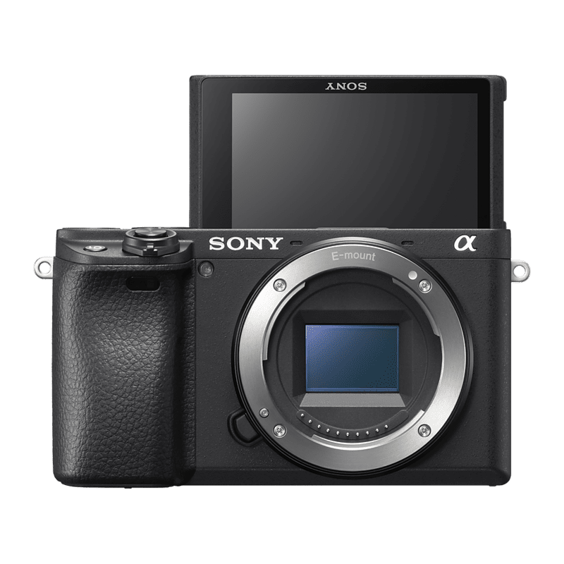 SONY Alpha 6400 Kit (ILCE-6400L) Systemkamera mit Objektiv 16-50 mm , 7,6 cm Display Touchscreen, WLAN