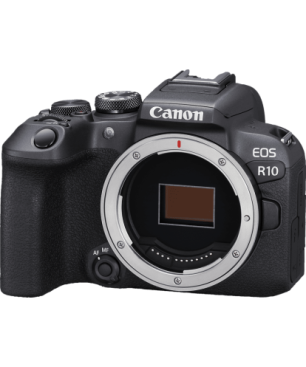 CANON EOS R10 BODY + Mount Adapter EF-EOS R Systemkamera , 7,5 cm Display Touchscreen, WLAN