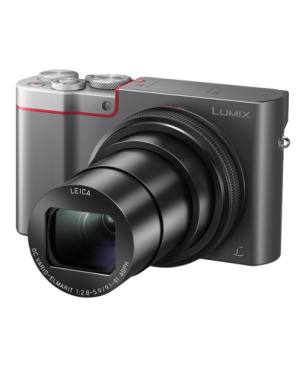 PANASONIC Lumix DMC-TZ101 LEICA Digitalkamera Anthrazit/Silber, , 10x opt. Zoom, LCD-Display