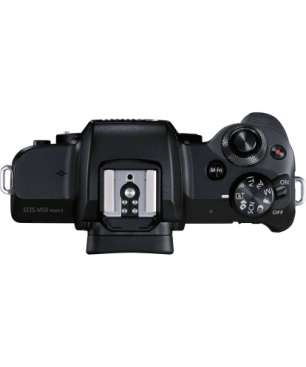 CANON Canon EOS M50 MK II Kit Systemkamera mit Objektiv 18-150mm , 7,5 cm Display Touchscreen, WLAN