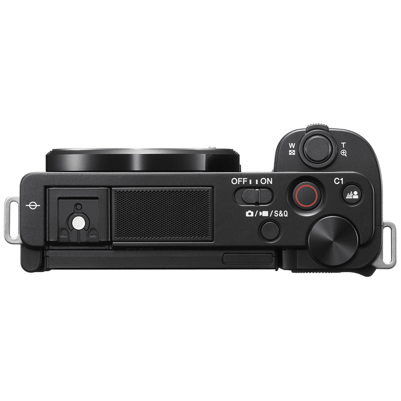 SONY Alpha ZV-E10 Body Vlogging Kamera Systemkamera , 7,5 cm Display Touchscreen, WLAN