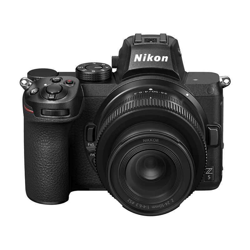 NIKON Z5 Kit Systemkamera mit Objektiv 24-50 mm , 8 cm Display Touchscreen, WLAN