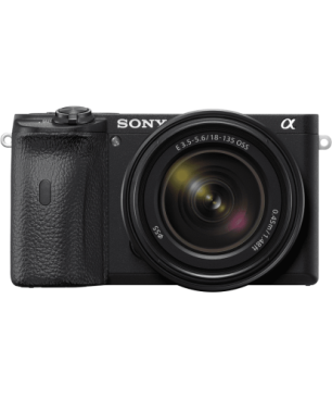 SONY Alpha 6600 Kit (ILCE-6600M) Systemkamera mit Objektiv 18-135 mm , 7,6 cm Display Touchscreen, WLAN