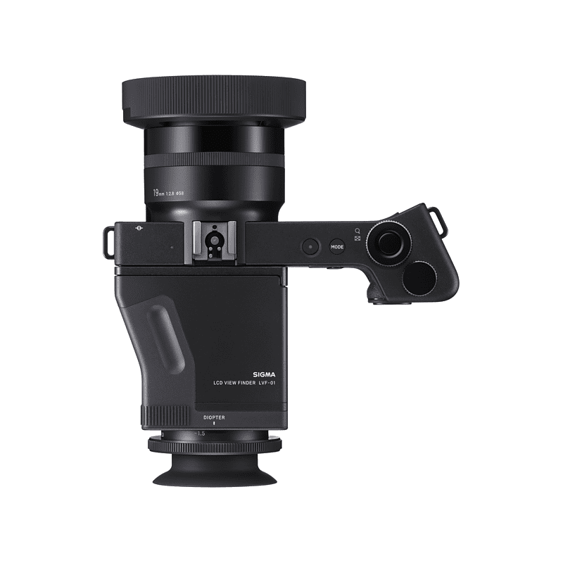 SIGMA DP1 Quattro Kit Systemkamera mit Objektiv 19 mm