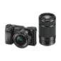 SONY Alpha 6100 Doublezoom Kit (ILCE-6100Y) Systemkamera mit Objektiv 16-50 mm, 55-210 mm , 7,6 cm Display Touchscreen, WLAN SONY Alpha 6100 Doublezoom Kit (ILCE-6100Y) Systemkamera mit Objektiv 16-50 mm, 55-210 mm , 7,6 cm Display Touchscreen, WLAN