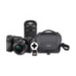 SONY Alpha 6100 Doublezoom Kit (ILCE-6100Y) Systemkamera mit Objektiv 16-50 mm, 55-210 mm , 7,6 cm Display Touchscreen, WLAN SONY Alpha 6100 Doublezoom Kit (ILCE-6100Y) Systemkamera mit Objektiv 16-50 mm, 55-210 mm , 7,6 cm Display Touchscreen, WLAN