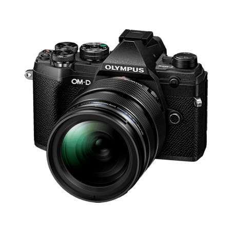 OLYMPUS OM-D E-M5 Mark III Systemkamera mit Objektiv 12-40 mm , 7,6 cm Display Touchscreen