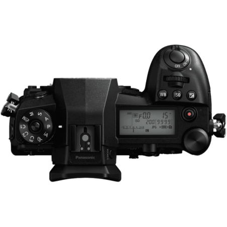 PANASONIC Lumix DC-G9EG-K Systemkamera , 7,5 cm Display, WLAN