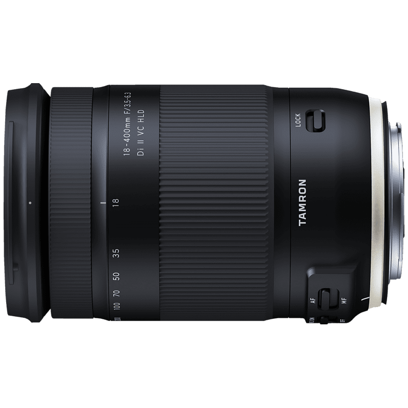 TAMRON DI II HLD 18 mm - 400 mm f/3.5-6.3 Di II, HLD, VC (Objektiv für Canon EF-S-Mount, Schwarz) TAMRON DI II HLD 18 mm - 400 mm f/3.5-6.3 Di II, HLD, VC (Objektiv für Canon EF-S-Mount, Schwarz)