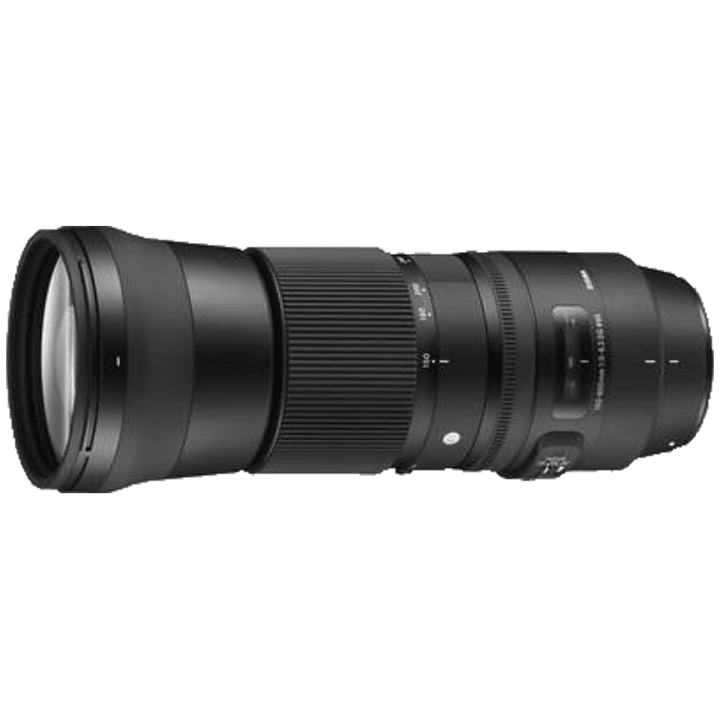 SIGMA 745954 Contemporary 150 mm - 600 mm f/5-6.3 DG (Objektiv für Canon EF-Mount, Schwarz)