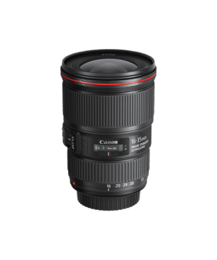 CANON EF 16 mm - 35 mm f/4L IS, USM (Objektiv für Canon EF-Mount, Schwarz)