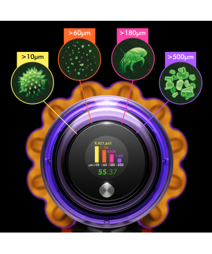 DYSON V15 DETECT ABSOLUTE (2023) Stielsauger, Akkubetrieb, 660 Watt
