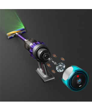 DYSON Gen5detect Absolute, Stielsauger, Akkubetrieb, 752 Watt