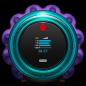 DYSON Gen5detect Absolute, Stielsauger, Akkubetrieb, 752 Watt