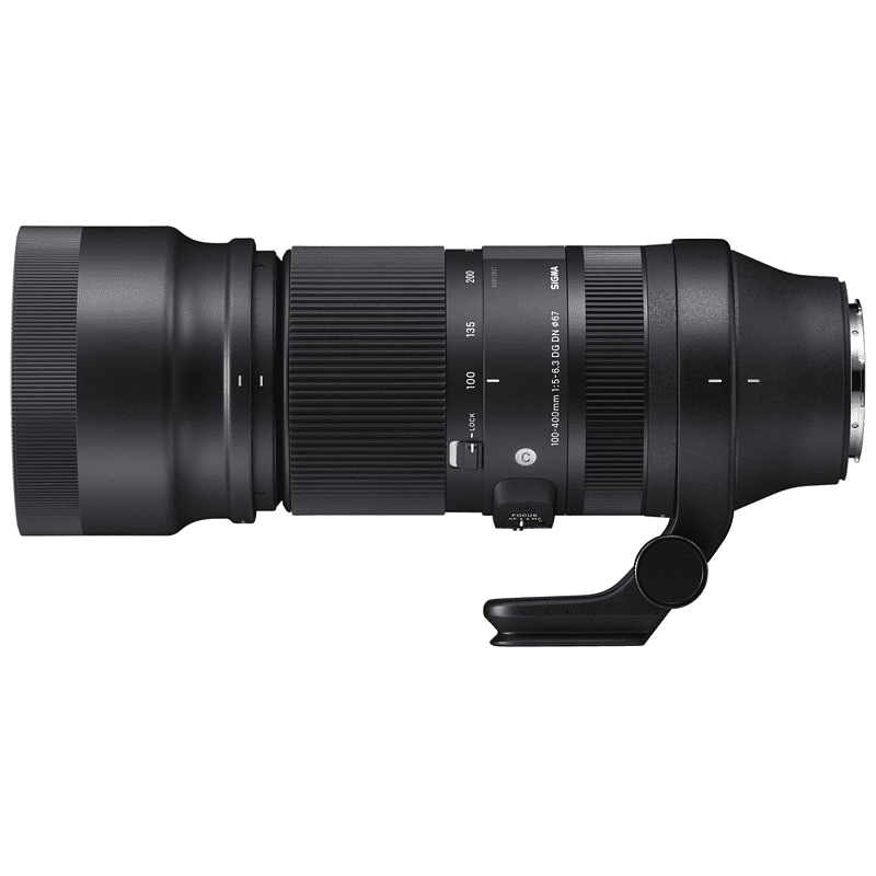 SIGMA Contemporary 100 mm - 400 mm f./5-6.3 DG, DN, OS (Objektiv für Sony E-Mount, Schwarz)