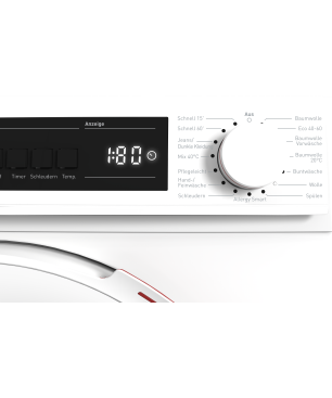 SHARP ES-NFW612CWB-DE Waschmaschine (6 kg, 1200 U/Min., B)