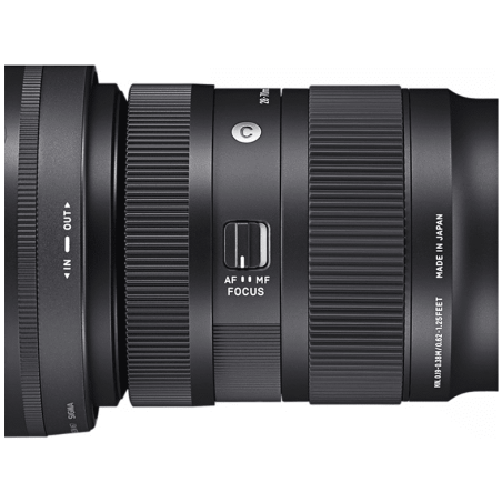 SIGMA Contemporary 28 mm - 70 mm f./2.8 DG, DN (Objektiv für Sony E-Mount, Schwarz)