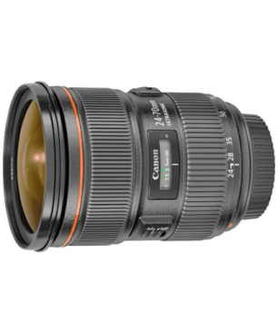CANON EF II USM 24 mm - 70 mm f/2.8 USM (Objektiv für Canon EF-Mount, Schwarz)