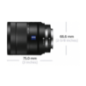 SONY SEL1670Z Zeiss 16 mm - 70 mm f/4.0 OSS, ED, Circulare Blende (Objektiv für Sony E-Mount, Schwarz)