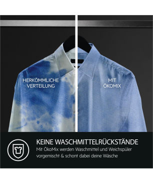 AEG LTR8A80360 Serie 8000 mit ÖkoMix Vormisch-Technologie Waschmaschine (6 kg, 1251 U/Min., A, Ja)