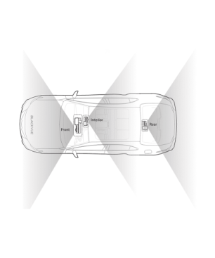 BLACKVUE DR750X-3CH Plus 64GB Dashcam Display