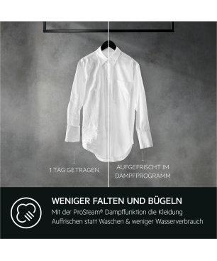 AEG L7TEA70370 Serie 7000 ProSteam® mit Dampfprogramm Waschmaschine (7 kg, 1251 U/Min., C)