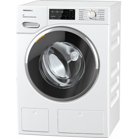 MIELE WWI860 WPS PWash&TDos&9kg W1 White Edition Waschmaschine (9 kg, 1600 U/Min., A, Flusenfilter, Fremdkörperfilter)