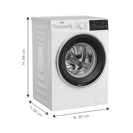 BEKO B 5 WFT 89418 W Waschmaschine (9 kg, 1400 U/Min., A)