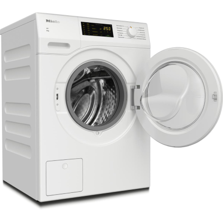 MIELE WCD130 WPS 8kg W1 Chrome Edition Waschmaschine (8 kg, 1400 U/Min., A, Flusenfilter, Fremdkörperfilter)