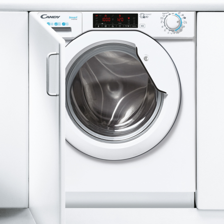 CANDY Lavadora Integral Candy CBWO49TWMES 9KG 1400RPM Lavadora carga frontal integrable (9 kg, 1351 U/Min., E)