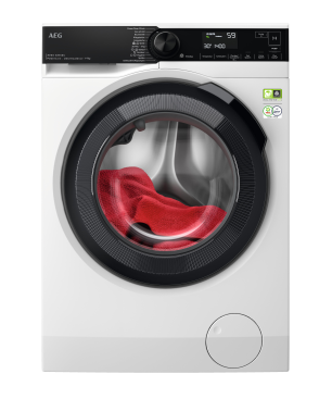 AEG LR8E75495 Serie 8000 PowerCare mit ÖkoMix Vormisch-Technologie Waschmaschine (9 kg, 1351 U/Min., A)
