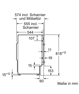 BOSCH WIW28443 Serie 8 Waschmaschine (8 kg, 1400 U/Min., C)