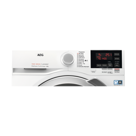 AEG L7FBG61480 Serie 7000 ProSteam® mit Dampfprogramm Waschmaschine (8 kg, 1400 U/Min., A)
