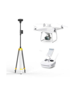 DJI P4 Multispectral + D-RTK 2 High Precision GNSS Mobile Station Combo