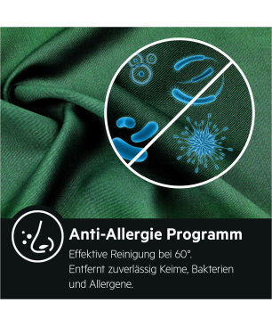 AEG L6FBF56490 Serie 6000 ProSense® mit Mengenautomatik Waschmaschine (9 kg, 1351 U/Min., A)