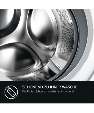 AEG L6FBF56490 Serie 6000 ProSense® mit Mengenautomatik Waschmaschine (9 kg, 1351 U/Min., A)