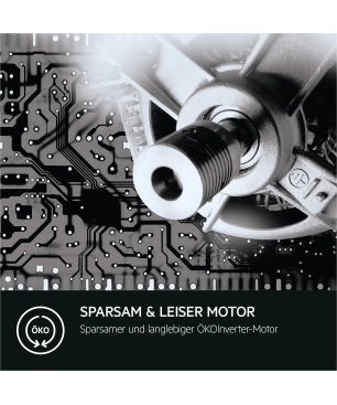 AEG L6FBF56490 Serie 6000 ProSense® mit Mengenautomatik Waschmaschine (9 kg, 1351 U/Min., A)