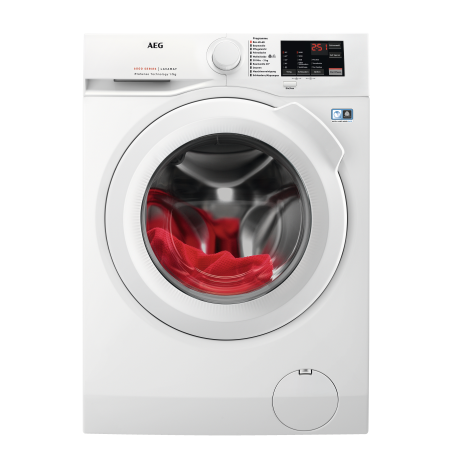 AEG L6FBG51470 Serie 6000 ProSense® mit Mengenautomatik Waschmaschine (7 kg, 1400 U/Min., A)
