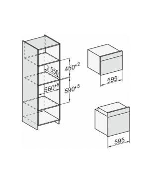MIELE H 7560 BP Einbaubackofen