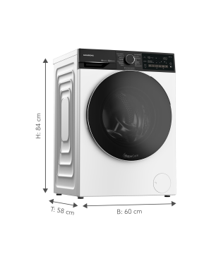 GRUNDIG GW7P510419W Waschmaschine (10 kg, 1400 U/Min., A, Mikroplastikfilter)