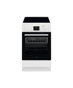 AEG CIB 56484 BW Standherd (EEK A, Induktionskochfeld, 58 Liter)