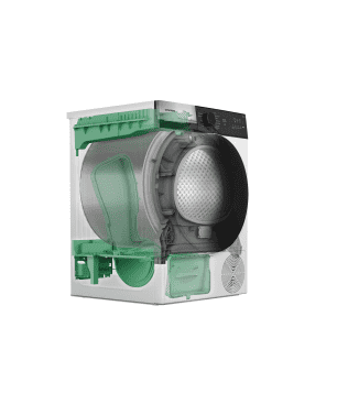 GRUNDIG GW7P510419W Waschmaschine (10 kg, 1400 U/Min., A, Mikroplastikfilter)