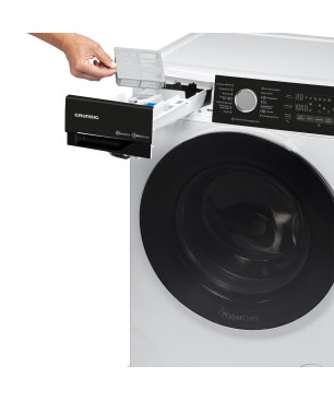 GRUNDIG GW7P510419W Waschmaschine (10 kg, 1400 U/Min., A, Mikroplastikfilter)