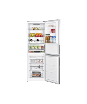 KOENIC KFK 611 C NF Kühlgefrierkombination (C, 159 kWh, 1850 mm hoch, Inox)